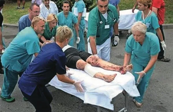 V Črni Gori 18 žrtev avtobusne nesreče