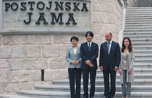 Japonski kraljevi par na Primorskem