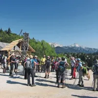 Planinci so izrazili svojo pripadnost 120-letni tradiciji uspešnega organiziranega planinstva na Slovenskem