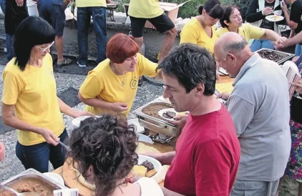 Utrinek s prireditve Poletna polenta