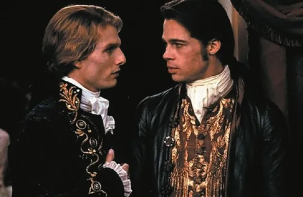 Brad Pitt in Tom Cruise v filmu Intervju z vampirjem