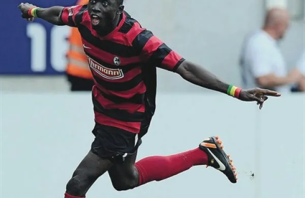Papiss Demba Cisse, ko je še igral v nemškem Freiburgu