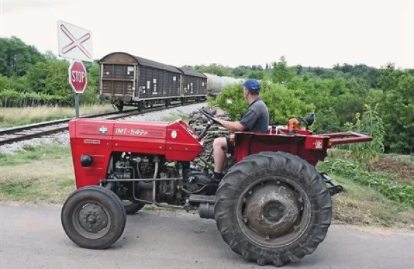 Na nivojskih prehodih ceste čez železnice ljudje v Sloveniji še vedno izgubljajo življenja. Ta v Dutovljah je postal smrtno nevaren zaradi slabe vidljivosti ob bujno razrasli vegetaciji.