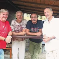 Faraoni 2013: Slavko Ivančić, Piero Pocecco, Nelfi Depanger in Enzo Hrovatin