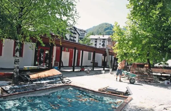 Izoliran vrtec za gradom bo energetsko varčnejši, pa tudi na pogled bolj prijazen
