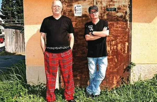 Tulio Furlanič (levo) in Marino Legovič