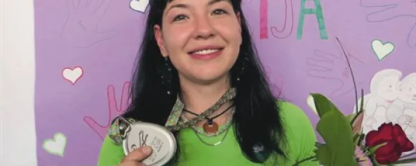 Lucija Mlinarič se po osvojeni srebrni medalji odpravlja na zdravljenje raka