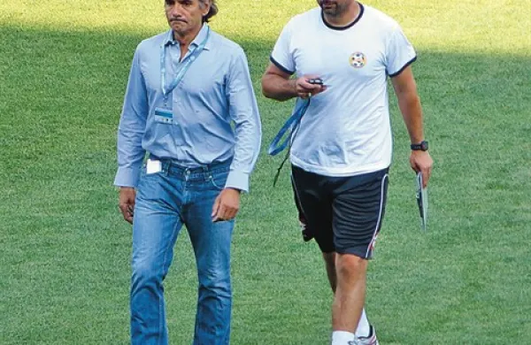 Rodolfo Vanoli (levo) in Alen Ščulac