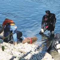 Na slovenskem bregu Soče je granata prvič po skoraj sto letih znova prišla na zrak