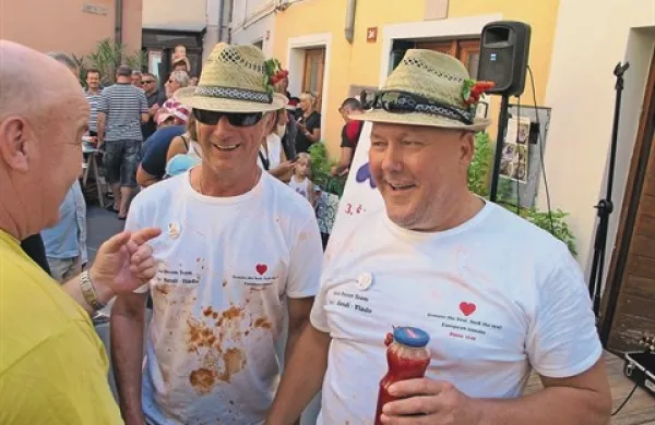 Zmagovalni duo: Sandi Peca (levo)  in Nevio Dolenc