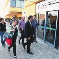 Pozno popoldne se je direktor SBI po končanem pregledu dokumentacije v finančno-računovodski službi v  spremstvu odpravil v prostore bolnišnice