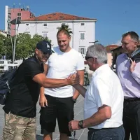 Marko Milič in Rašo Nesterović