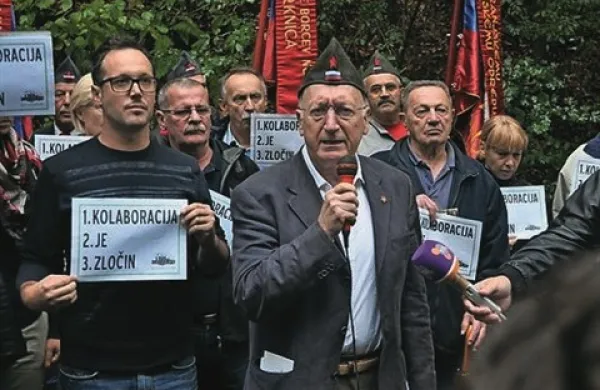 Proti rehabilitaciji domobranstva