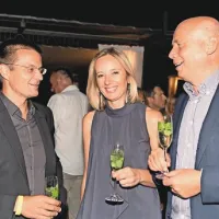 V Portorožu sta bila tudi predsednik in članica uprave novogoriškega Hita, Dimitri Piciga in Simona Mele. Desno je Marko Lenček, izkušeni komercialist iz Lifeclassa.