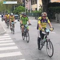 Utrinek z lanskega, prvega maratona, ki je vodil tudi skozi izolski Cankarjev drevored