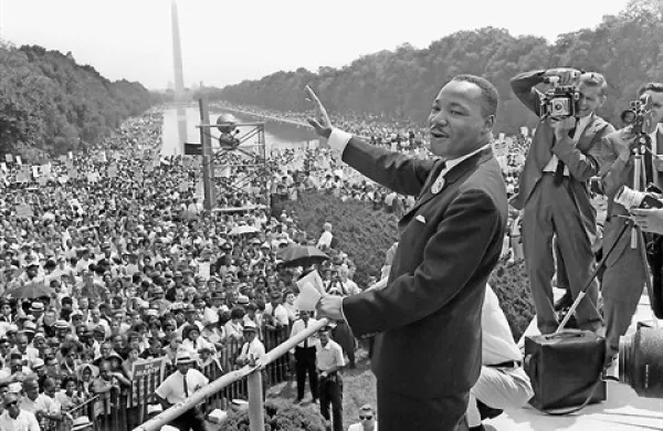 Martin Luther King v Washingtonu na današnji dan pred petdesetimi leti 