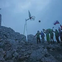 Lipko je zadel sploh prvi koš na Triglavu