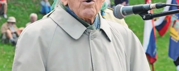 Boris Pahor je govoril o fašizmu in boju Slovencev zoper njegovo tiranijo in raznarodovanje
