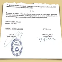 26. avgusta so v koprski občini prejeli  prošnjo podjetja GVM za začasno uporabo Speed puba,  šest delovnih dni kasneje pa so z županom že sklenili sporazum