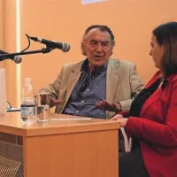 V Šempetru je Milan Rakovac svoj literarni svet razgrinjal z Vesno Humar, odgovorno urednico PN
