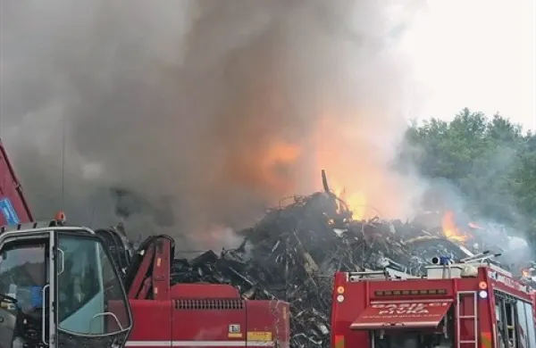 Požar, ki je izbruhnil v sredo zjutraj, so uspeli  pogasiti šele včeraj zjutraj