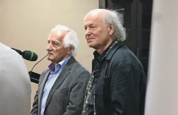 “Ludwig je največji prijatelj Vilenice,” je o častnemu gostu Ludwihu Hartingerju (desno) dejal Veno Taufer.