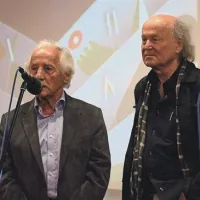 “Ludwig je največji prijatelj Vilenice,” je o Ludwigu Hartingerju (desno) dejal Veno Taufer  