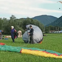  Kljub soncu razmere za jadranje s padali  niso bile najboljše