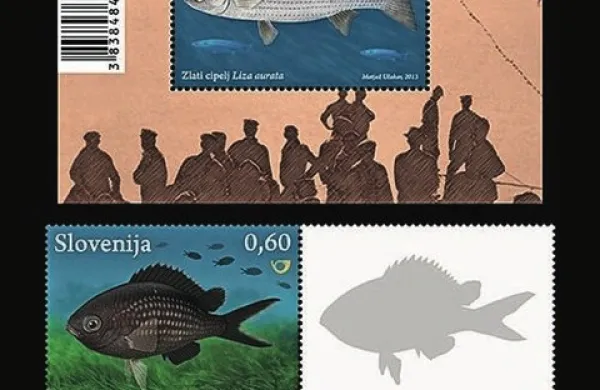 Slane znamke z znanimi podobami našega morja
