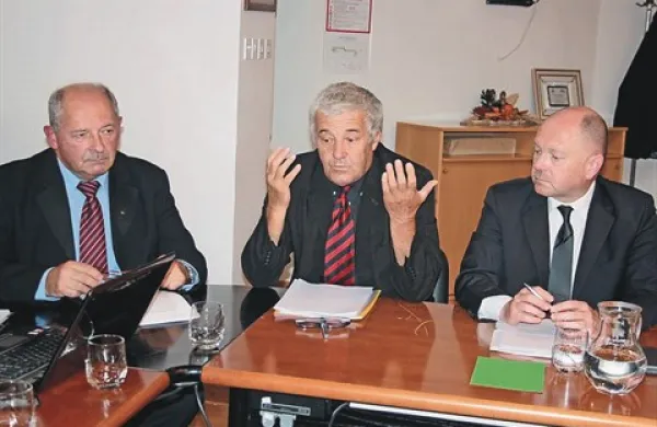 Dr. Jakob Likar, mag. Marko Cigale in Samo Bevk
