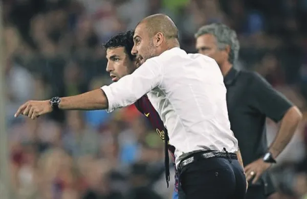 Bayern že igra po taktih Pepa Guardiole (v ospredju)