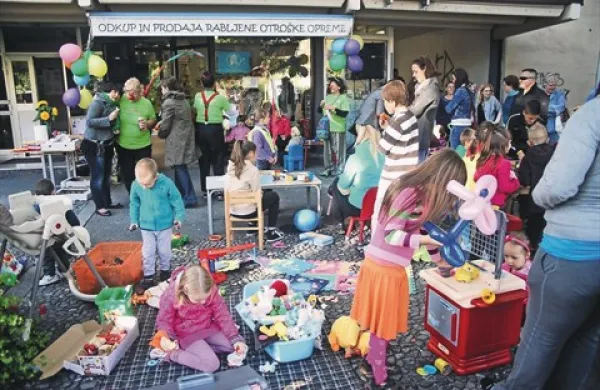 V društvu Kid so za otroke pripravili veseli dan