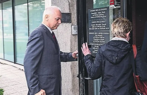 Na sodišče je včeraj prišel tudi Andrej Lovšin, nekdanji šef uprave Intereurope, ki jo zdajšnja uprava toži za 37,5 milijona evrov
 