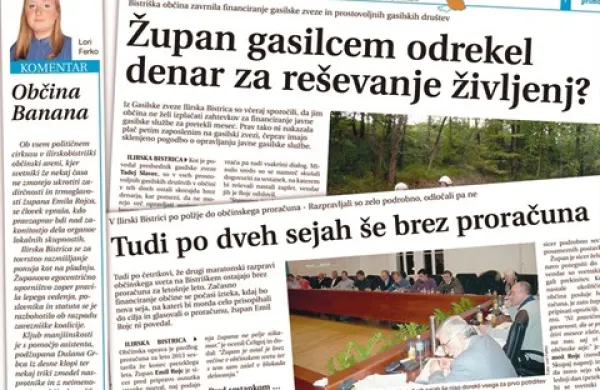 Župan Emil Rojc je zaradi zapisov v treh Primorskih novicah ovadil novinarko Lori Ferko