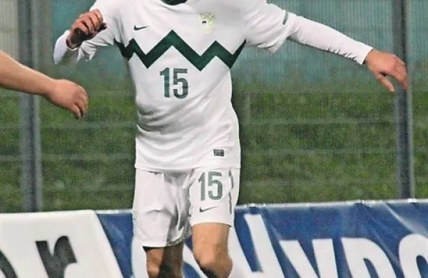 Enej Jelenič, ki se je vpisal med strelce na Danskem, bo tudi jutri v Novi Gorici eden od glavnih adutov mlade reprezentance