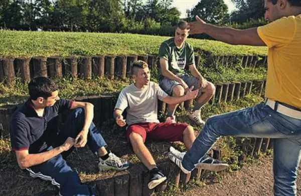 Prizor iz filma Čefurji raus!