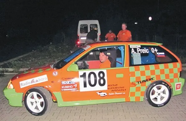 Andrej Prelc je s suzukijem swiftom GTI postal državni prvak v GHD divizije 1.