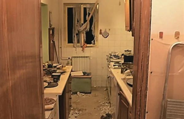 Eksplozija plina je v hiši povzročila pravo razdejanje
