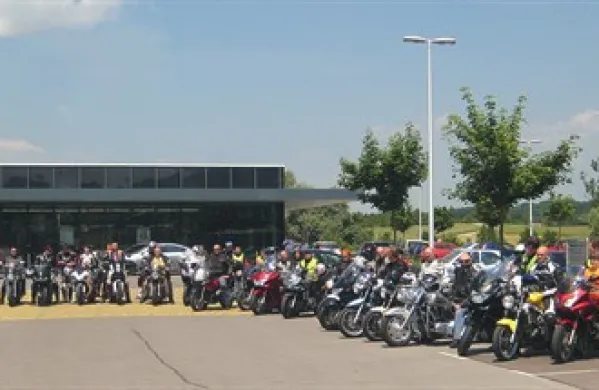 Kulturno društvo DEŠK iz Žapuž pri Ajdovščini je poleti priredilo četrto srečanje motoristov