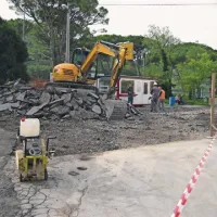 Središče Strunjana bo do marca 2014 gradbišče, saj urejajo park, parkirišče in cesto 