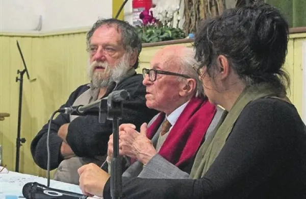 Z Borisom Pahorjem sta se pogovarjala Zdravko Duša, urednik knjige Tako sem živel in avtorica Tatjana Rojc