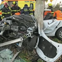 Zaradi oljnega madeža na cesti izgubil življenje