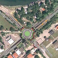 ... v nadaljevanju pa bodo za  promet zaprli Industrijsko cesto in nazadnje še navezavo na Cankarjev drevored