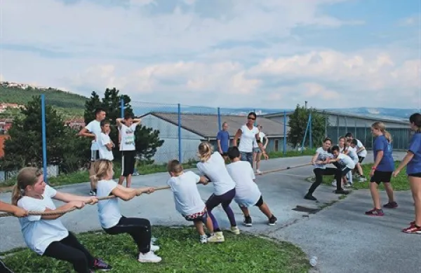 Učenci s &Scaron;kofij so se srečali z vrstniki iz Buzeta