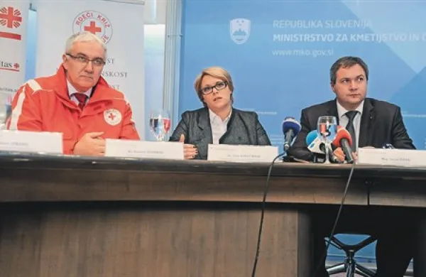 Danijel Starman, Anja Kopač Mrak in Dejan Židan