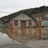 Reka Vipava je poplavljala