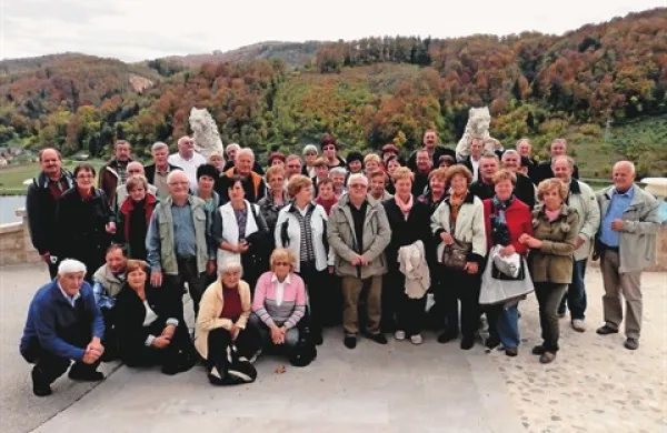 Po&scaron;tni upokojenci tokrat na potep po Posavju
