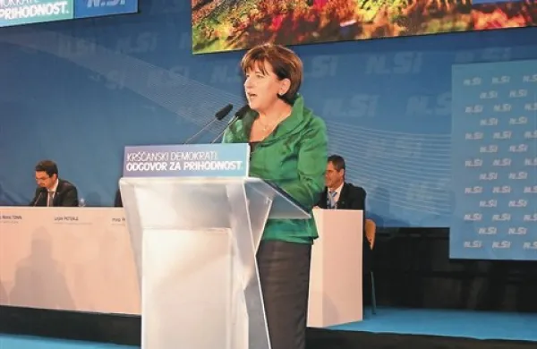 Prvakinja Nsi Ljudmila Novak pravi, da imajo krščanski demokrati prave odgovore za prihodnost 
