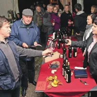 Martinovanje v Štanjelu je potekalo v sklopu celoletne akcije Štanjel se prebuja, z mladim in starim pridelkom se je predstavilo devet vinarjev
