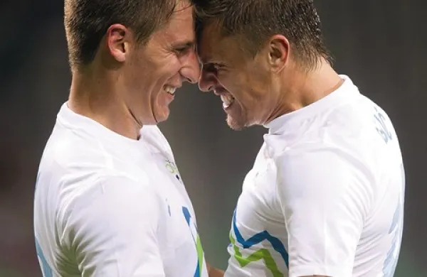 Vračata se Valter Birsa (levo) in Zlatko Dedić